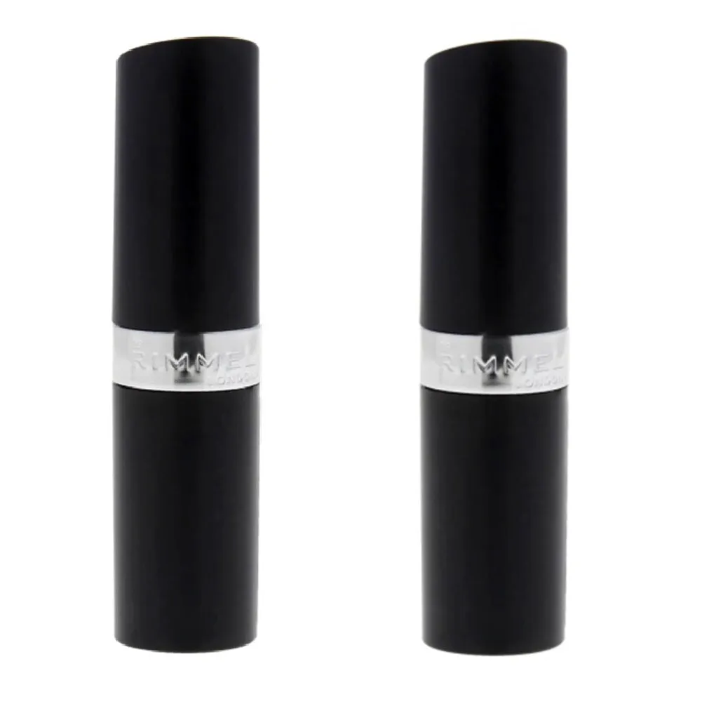 Pack of 2 Rimmel London Lasting Finish Lipstick, Coffee Shimmer 264