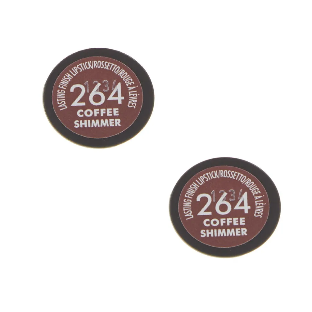 Pack of 2 Rimmel London Lasting Finish Lipstick, Coffee Shimmer 264