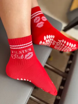 “Pilates Slut” Grip Socks
