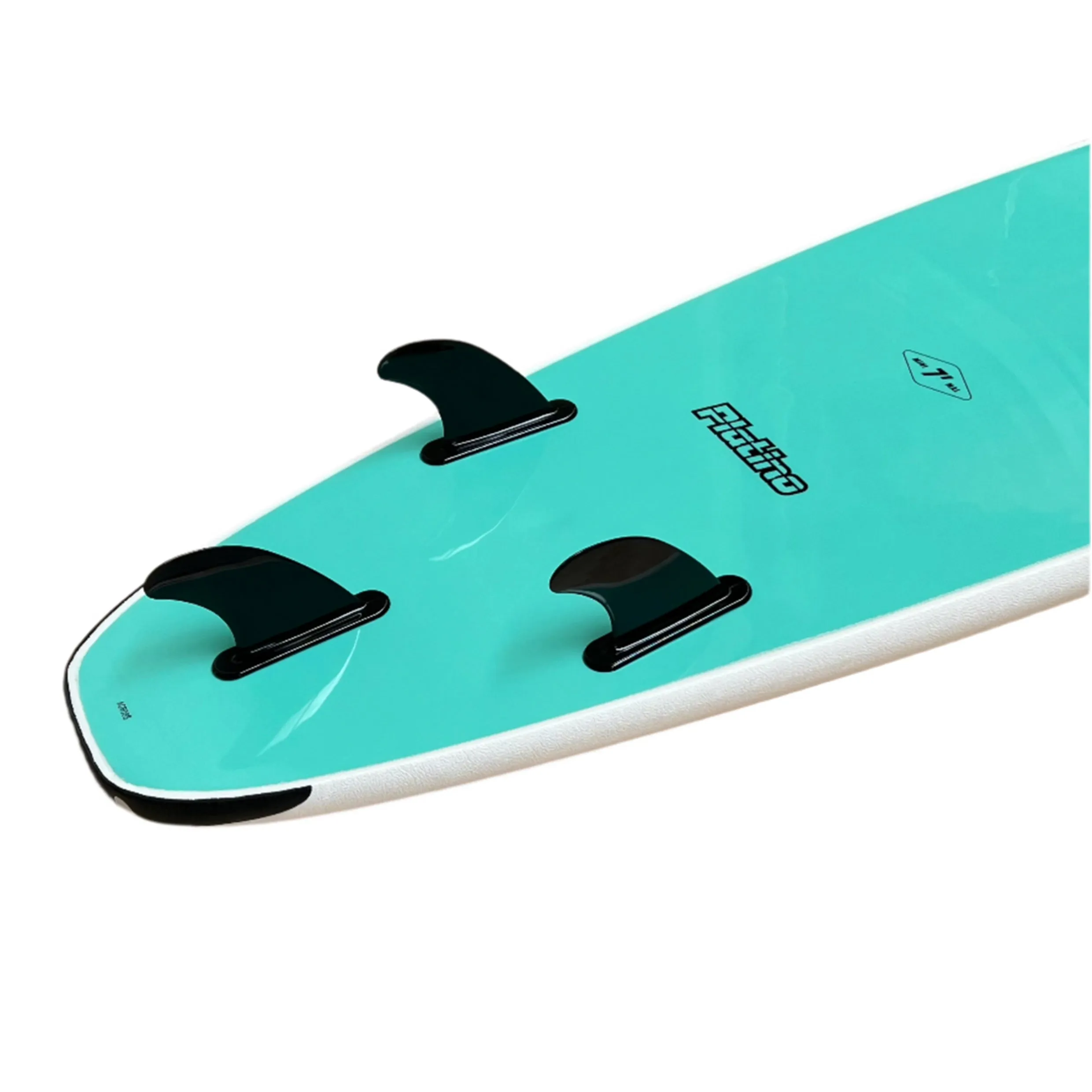 PLATINO 7'0 SOFTBOARD WHITE TURQUOISE