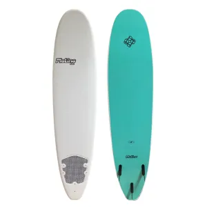 PLATINO 8'0 SOFTBOARD WHITE TURQUOISE