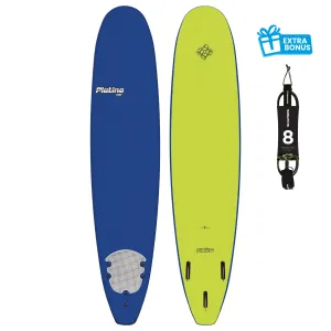 PLATINO 9'0 SOFTBOARD NAVY LIME
