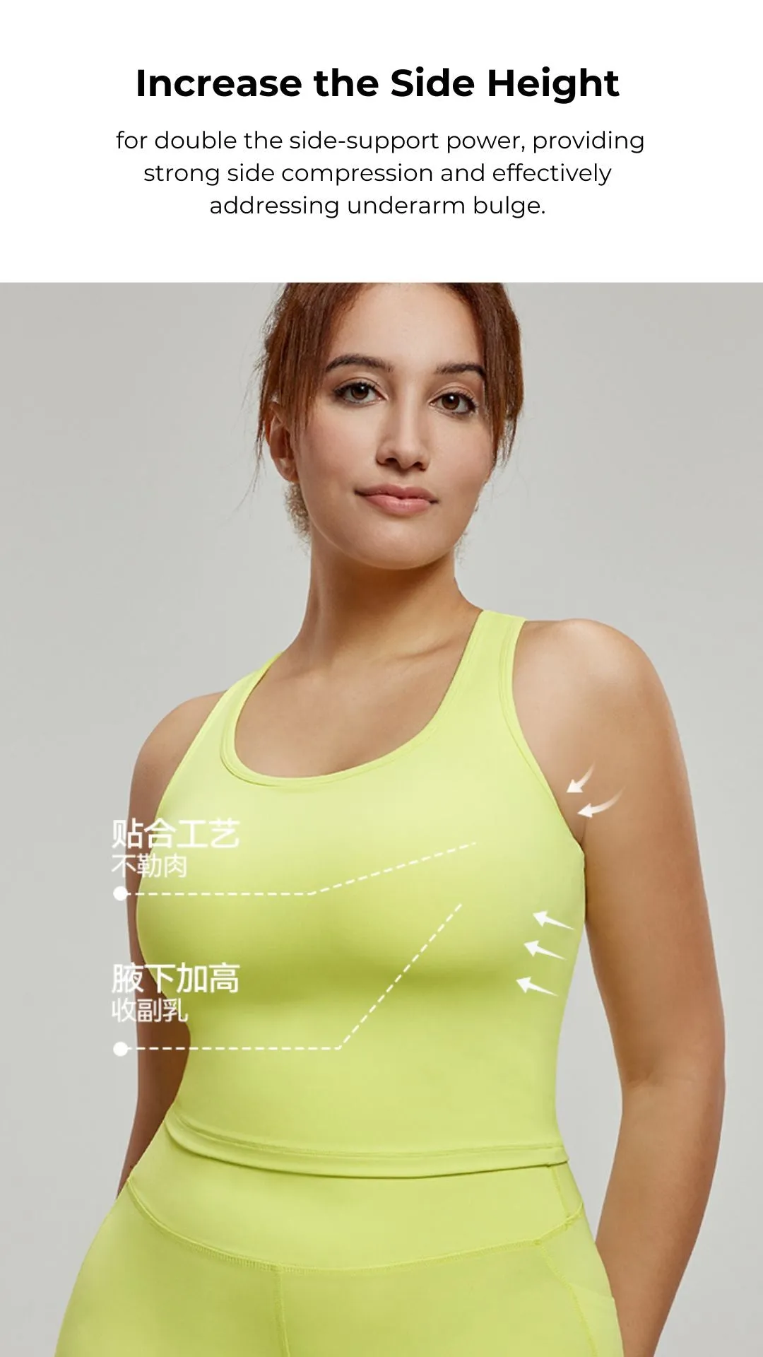 PLUS SIZE CurvyFit Yoga Tank Top
