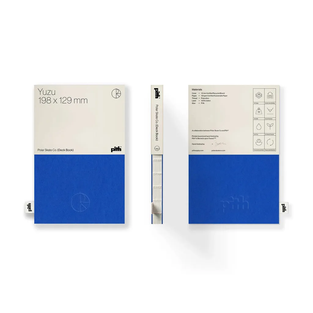 POLAR DECK BOOK - BLUE