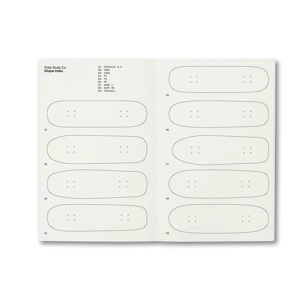 Polar - Deck Book Blue