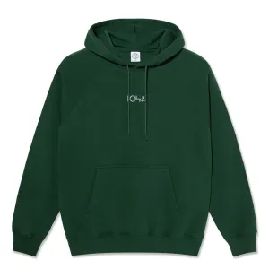 POLAR DEFAULT HOODIE - DARK GREEN