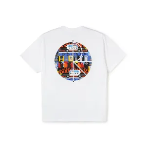 Polar Skate Co ACAB Fill Logo Tee - White