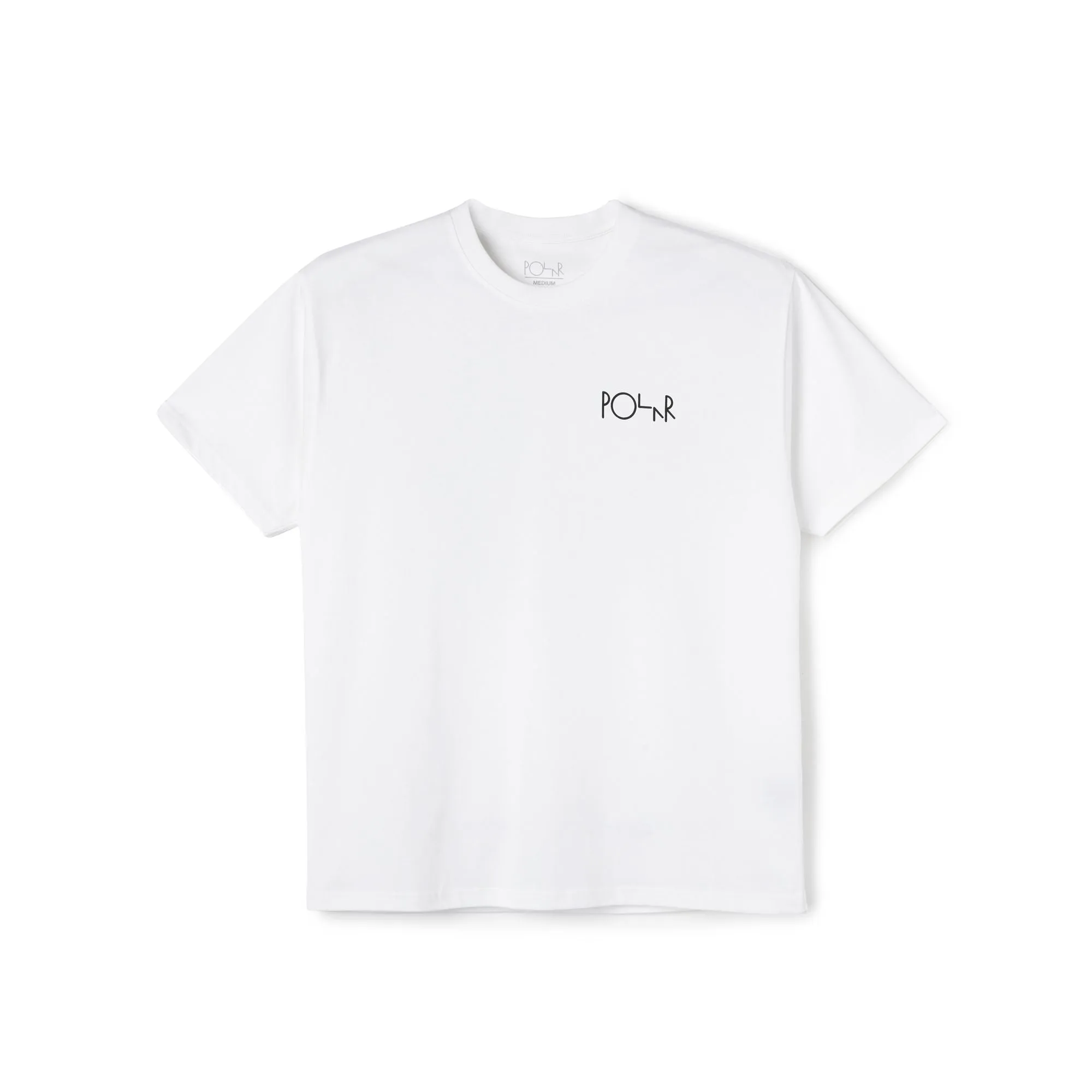 Polar Skate Co ACAB Fill Logo Tee - White