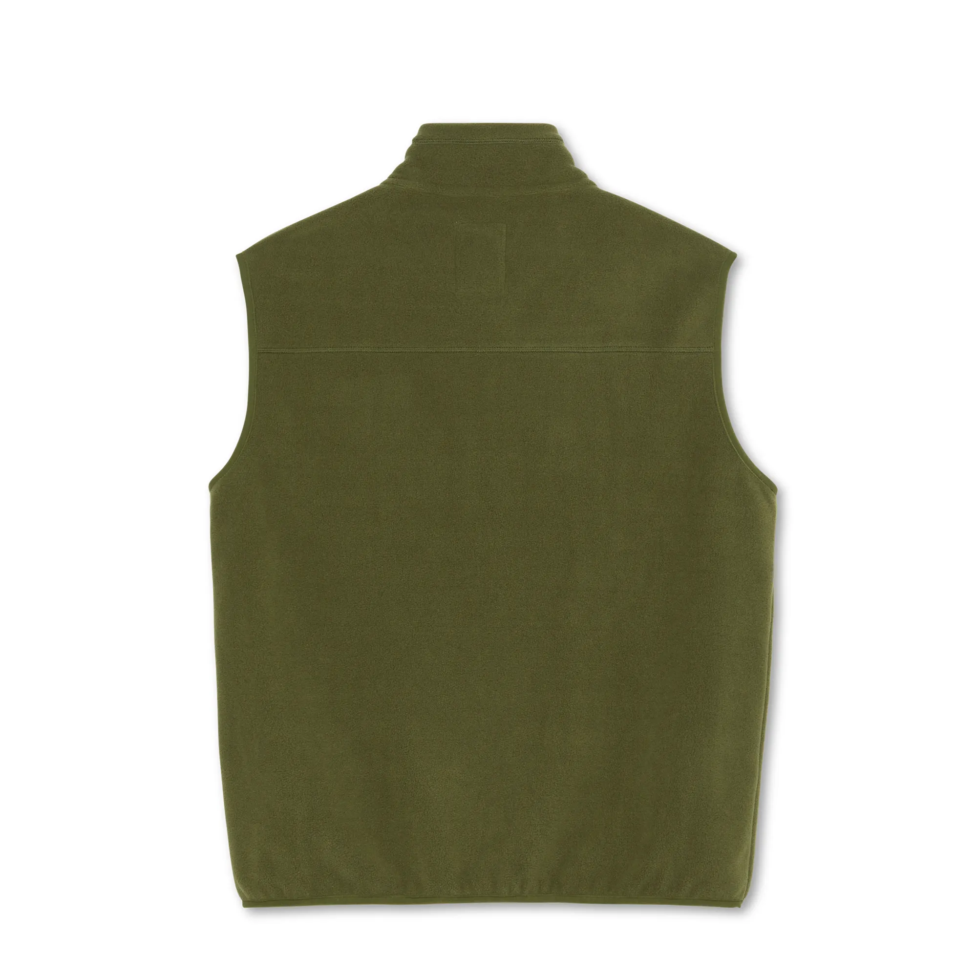 Polar Skate Co Basic Fleece Vest - Army Green