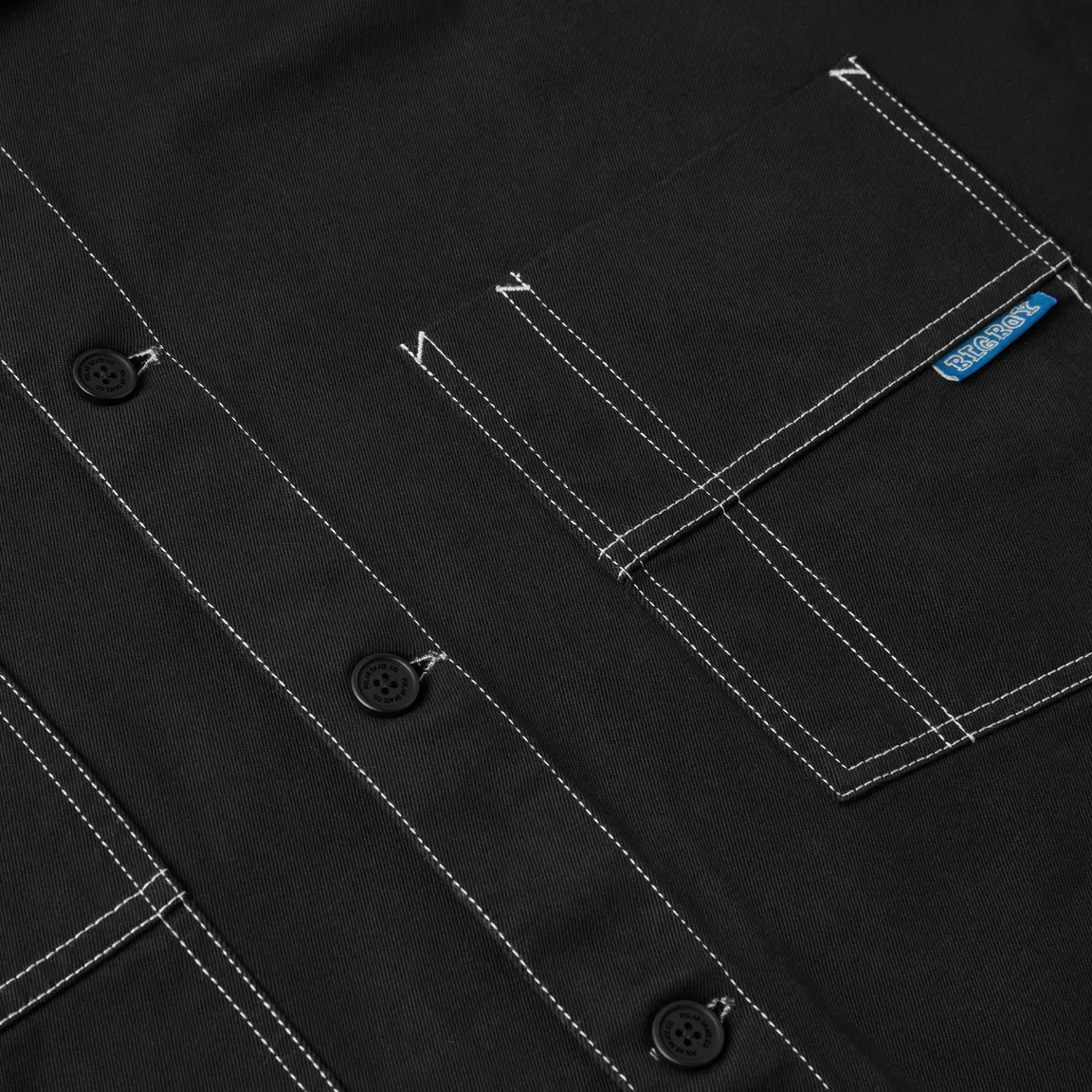 Polar Skate Co Big Boy Shirt Black