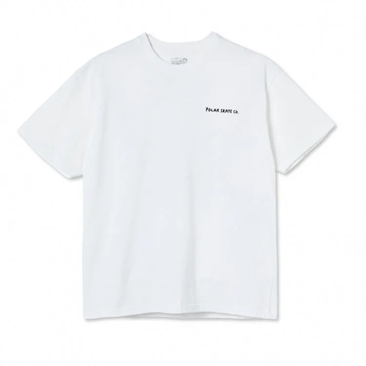 Polar Skate Co Rock'n'Roll T-Shirt White