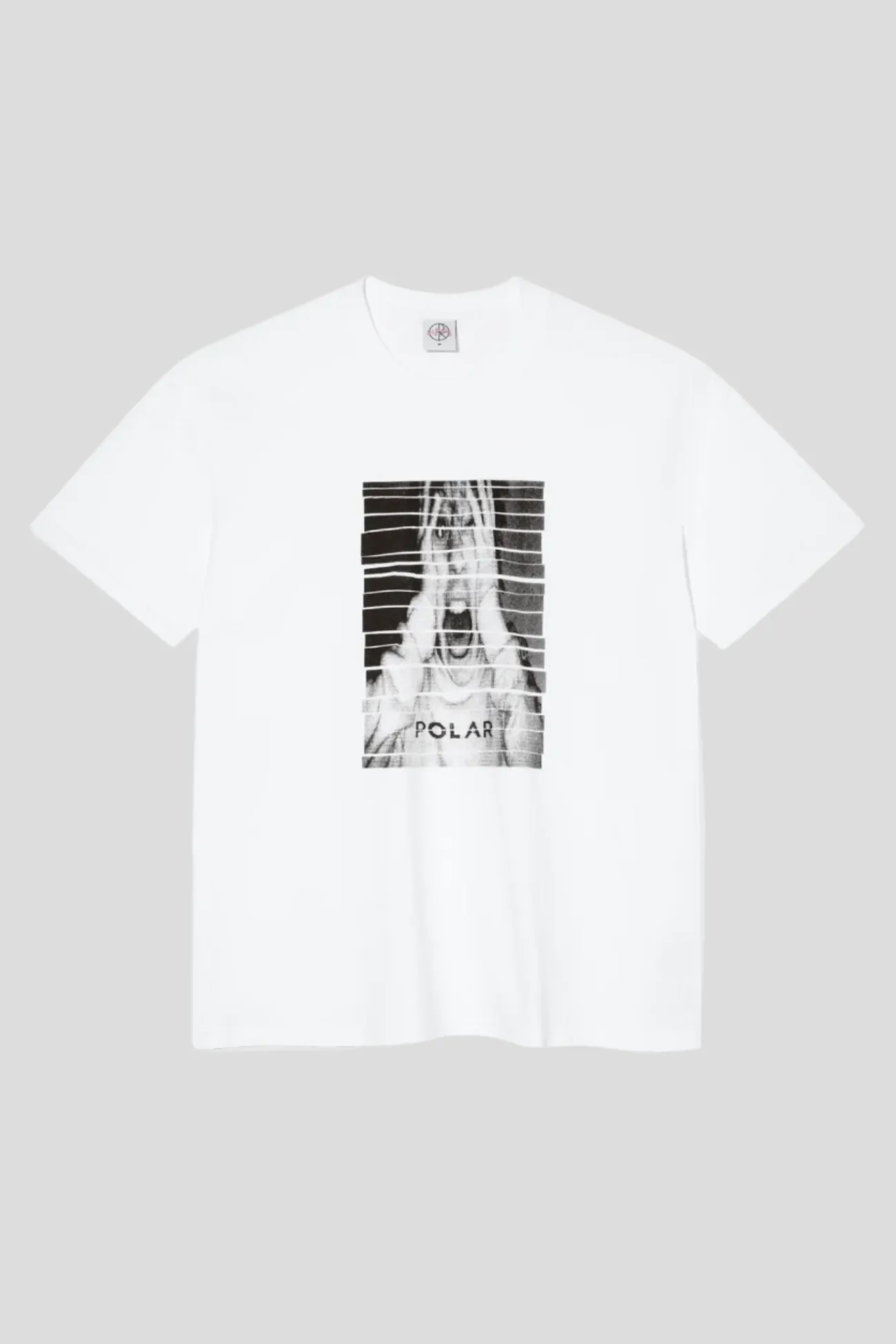 POLAR SKATE SCREAM TEE - WHITE