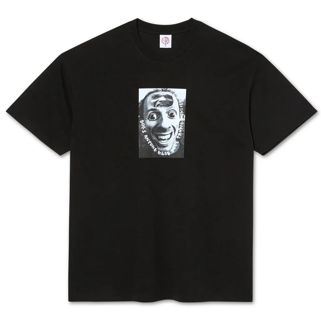 POLAR TRAPPED INSIDE TEE - BLACK