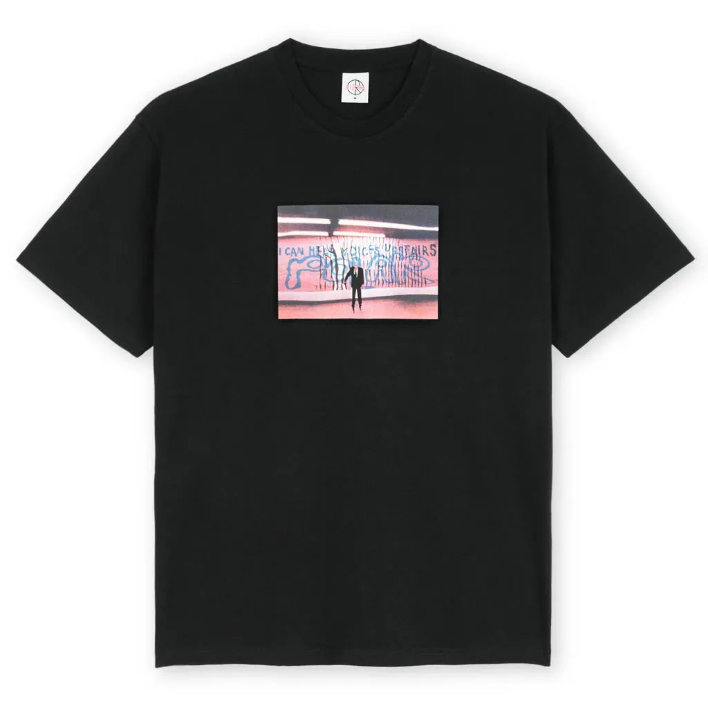 POLAR VOICES TEE - BLACK