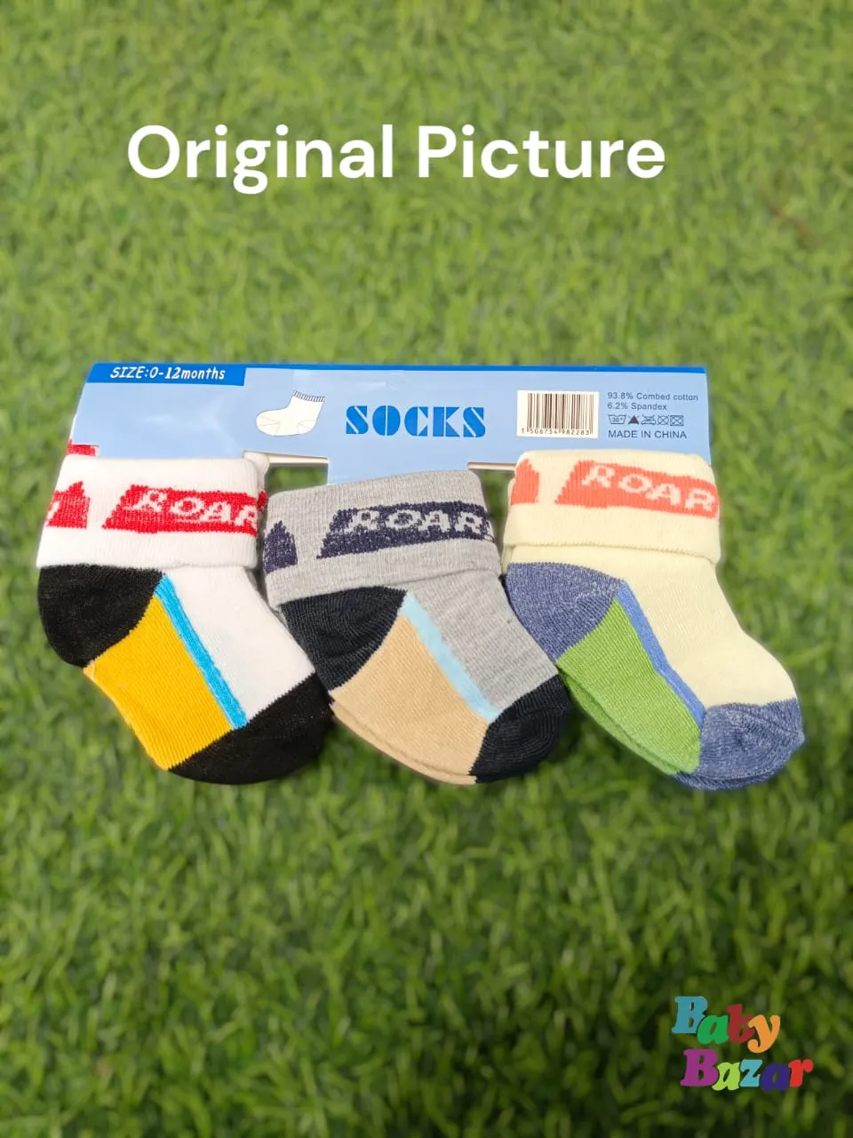 Premium Imported Baby Socks Soft Stylish & Cozy (0-12 Months)