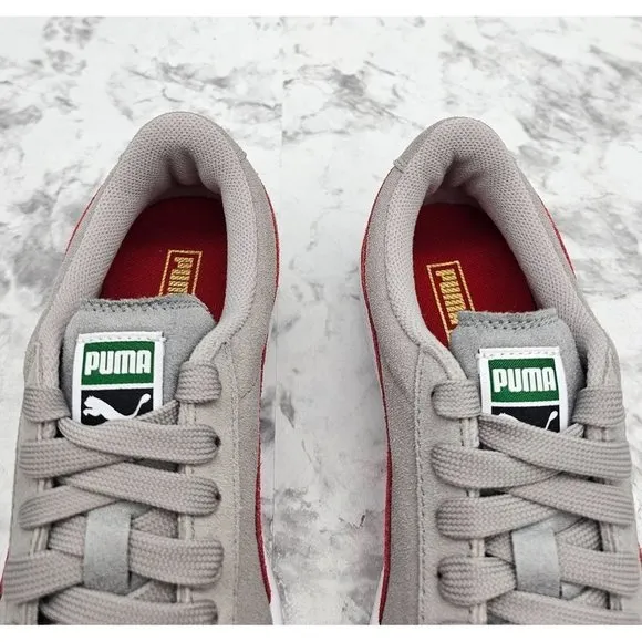 Puma Suede Drizzle High Risk Red Junior's Shoes Size 5.5
