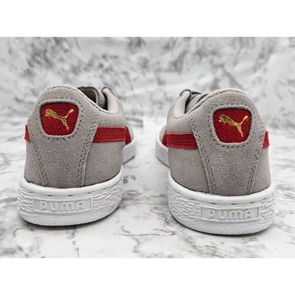 Puma Suede Drizzle High Risk Red Junior's Shoes Size 5.5