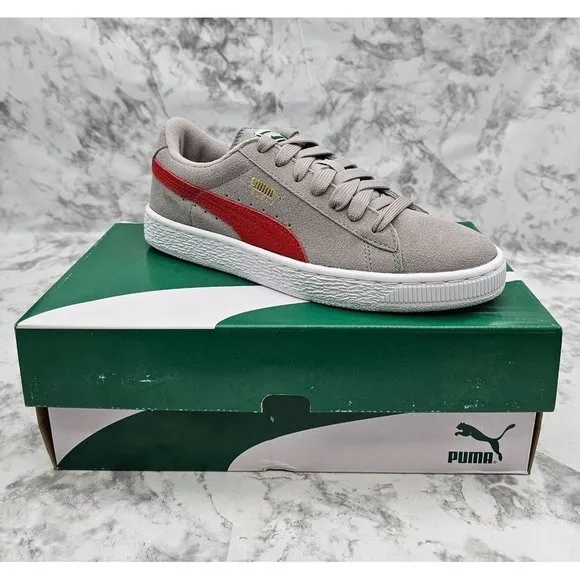 Puma Suede Drizzle High Risk Red Junior's Shoes Size 5.5
