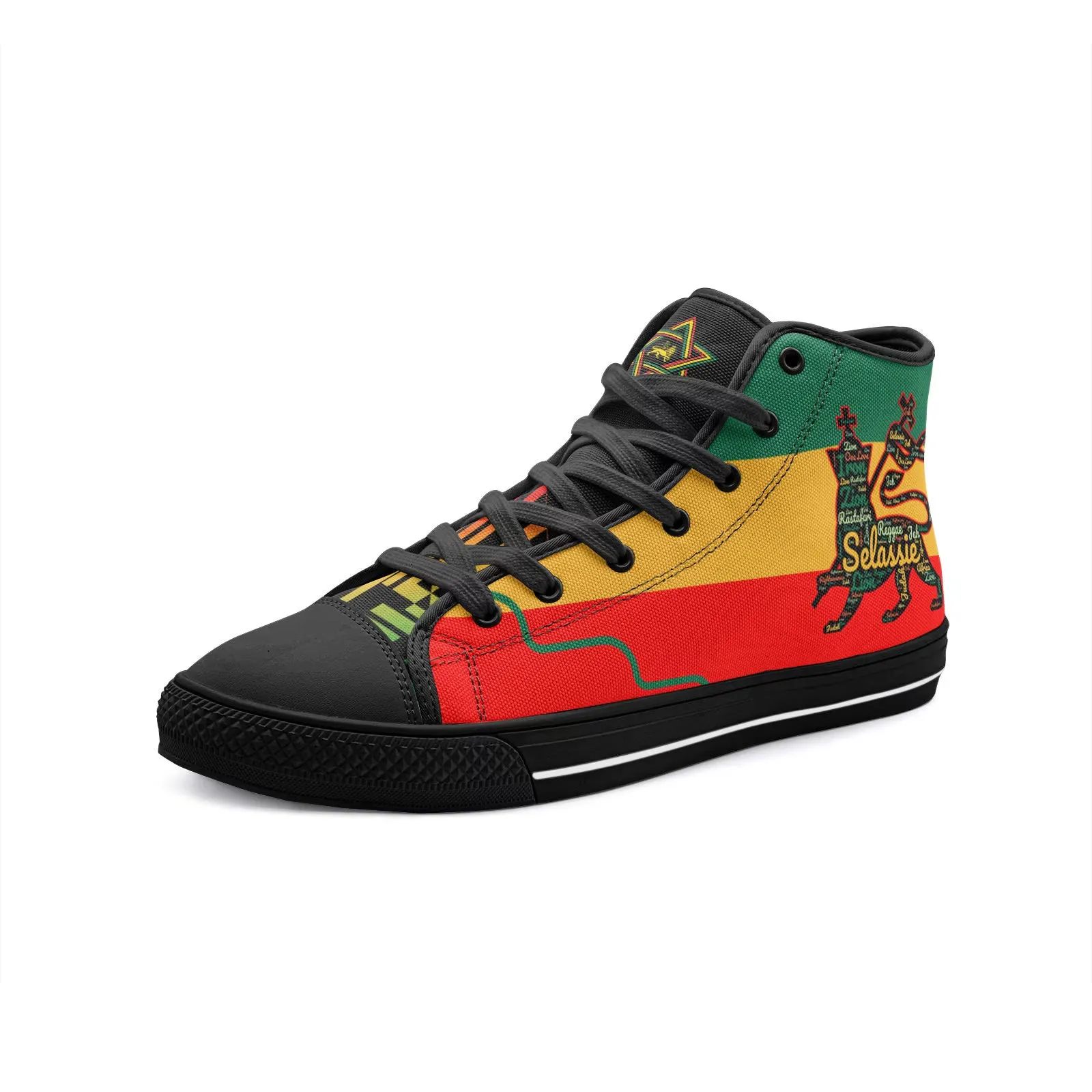 Rasta Shoes - Size 11 Lion of Judah Sneakers