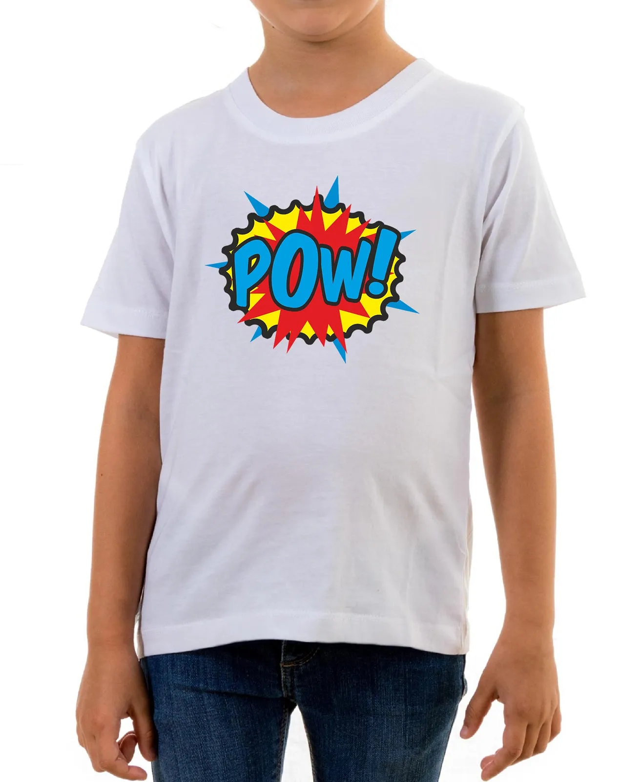 Reality Glitch Pow Kids T-Shirt