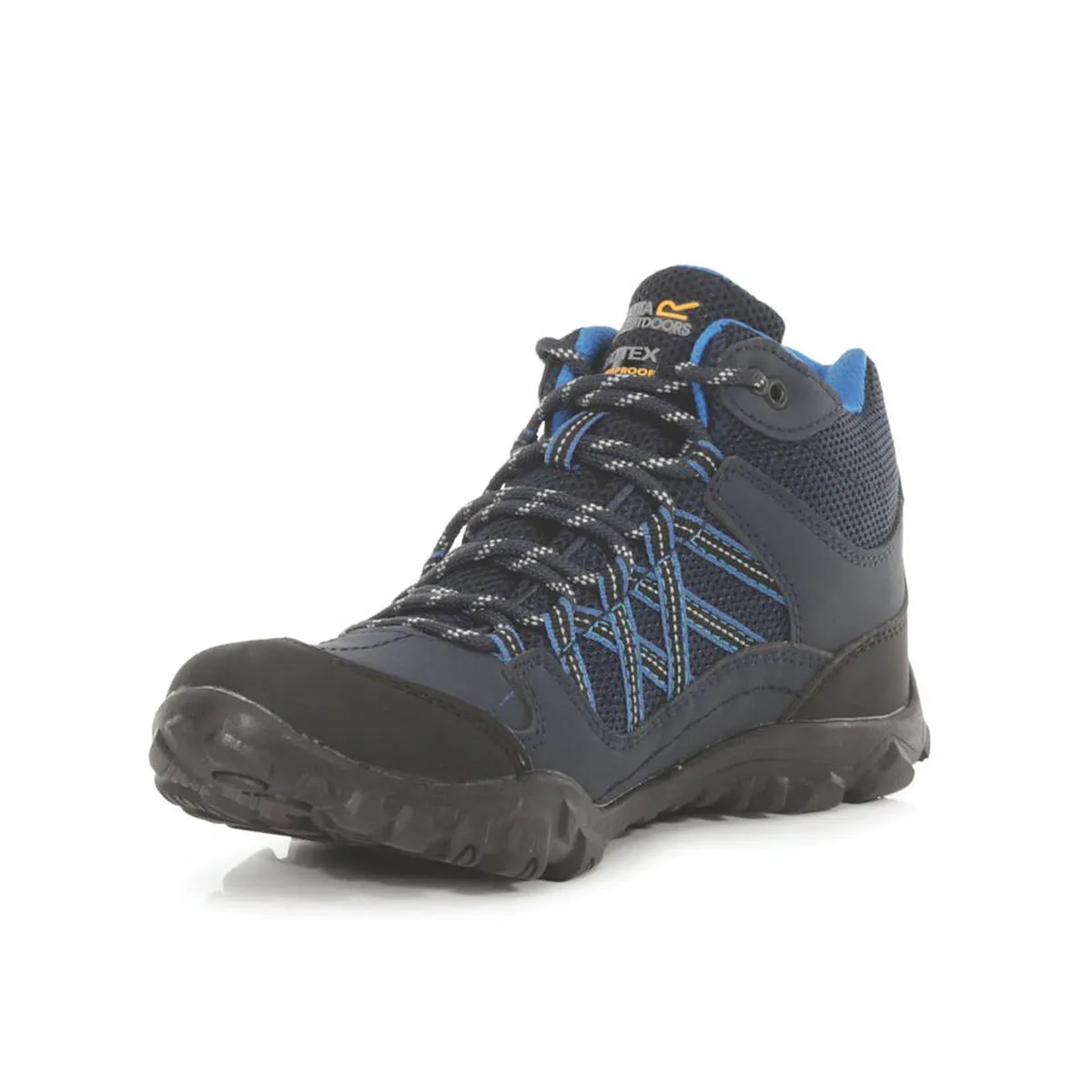 Regatta Non Safety Boots Womens Standard Fit Navy Waterproof Shoes Size 8