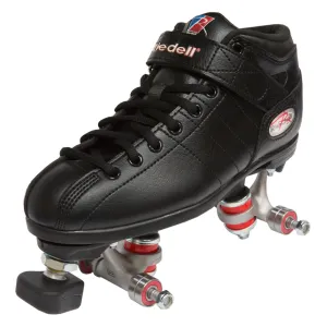 Riedell R3 Assembly Roller Skate - Black (Without Wheels)