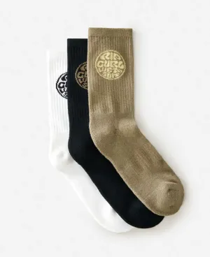 Rip Curl Wetty Crew Sock 3 Pack