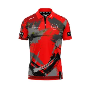 Rogue Sanguis Darts Zip Polo Shirt