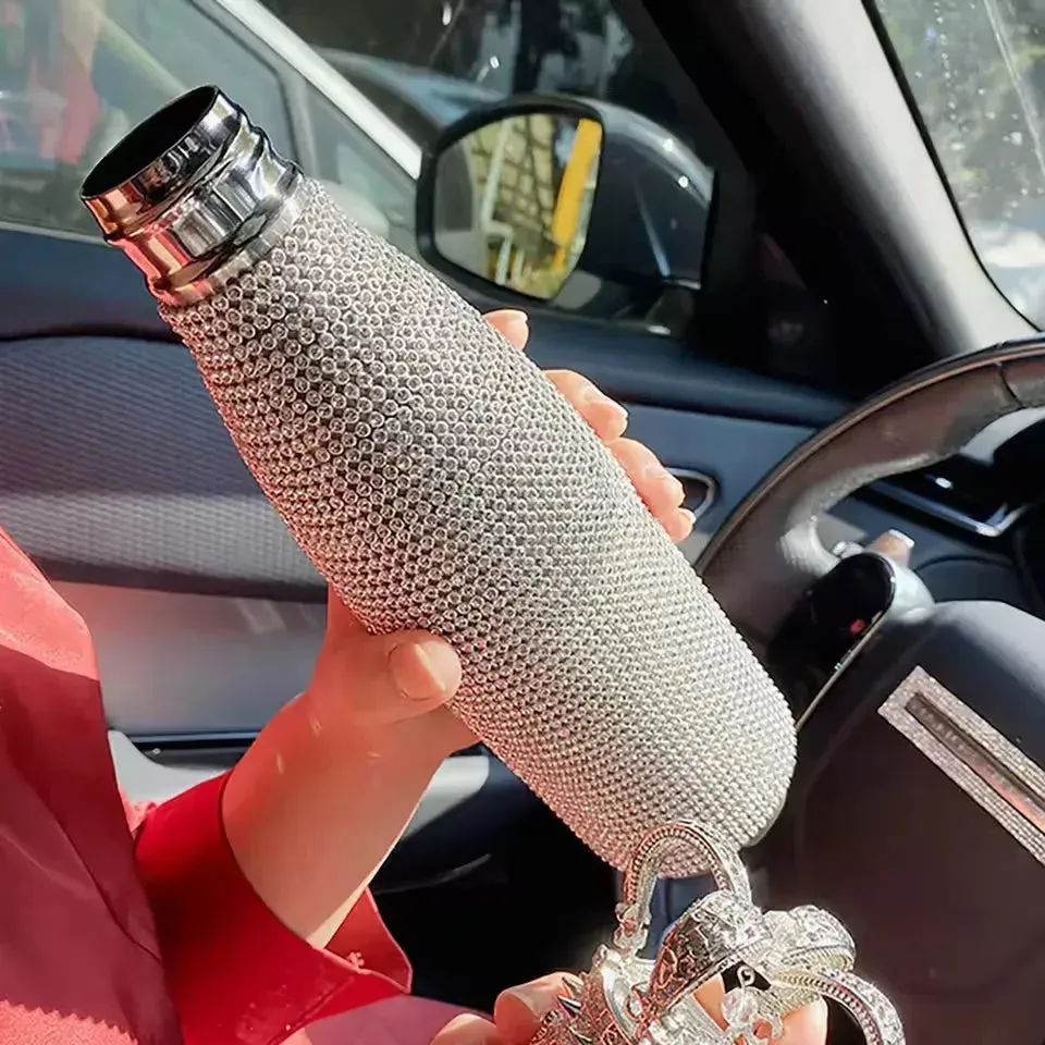 Royal Sparkle Vintage Crown Thermos (500 ml)