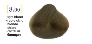 Salerm© Salermvison Professsional 8.00 Light Blond Maximum Coverage Natural 2.3oz