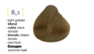 Salerm© Salermvison Professsional 8,3 Light Golden Blond 2.3oz