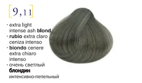Salerm© Salermvison Professsional 9,11 Extra Light Intense Ash Blond 2.3oz