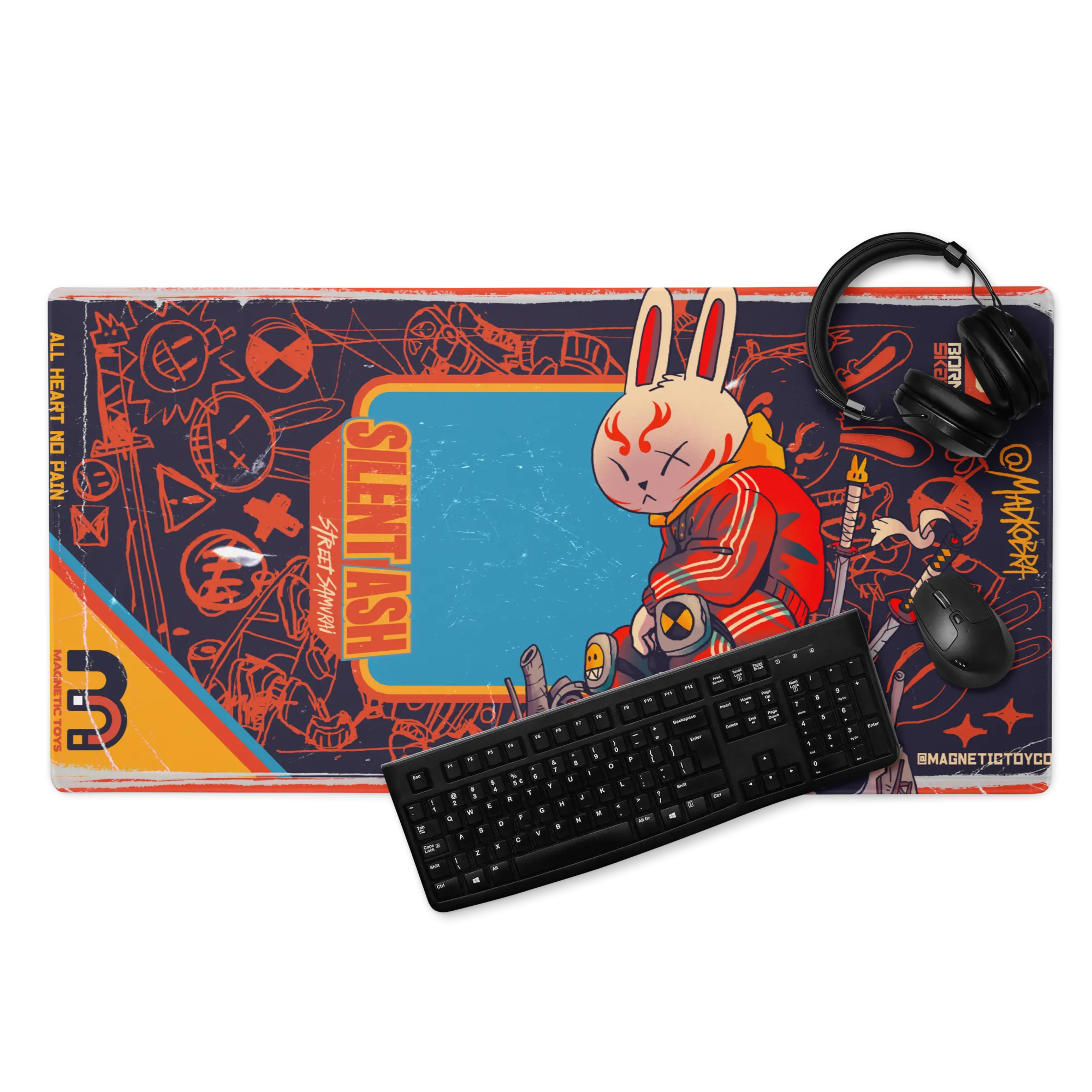 Samurai Box Gaming Mouse Pad