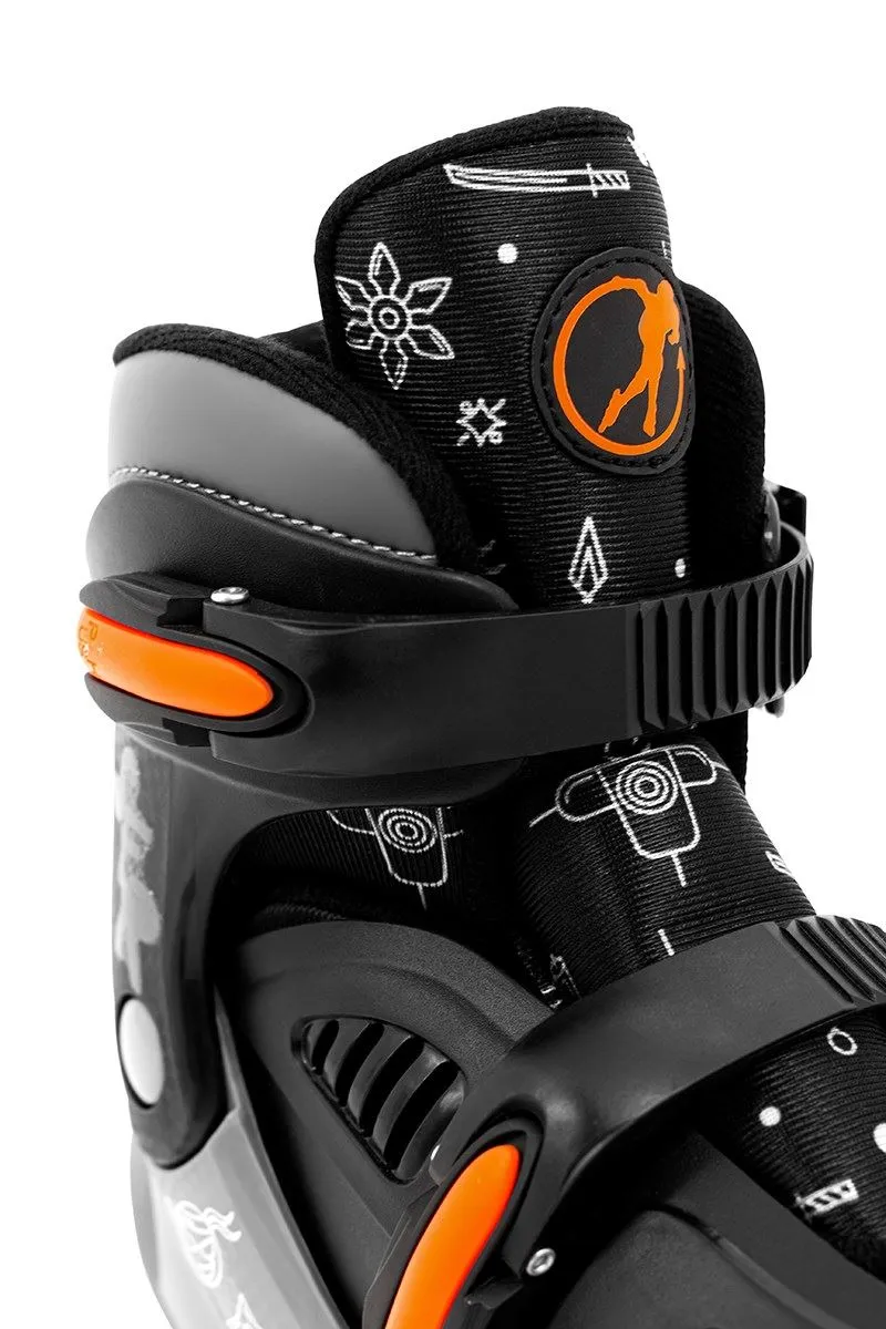 SFR Storm V Adjustable Children's Quad Roller Skates - Ninja