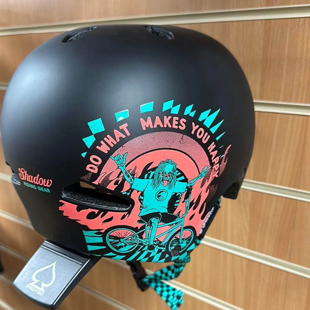 Shadow Conspiracy Big Boy V2 Feather Weight In-Mould Helmet Matt Black