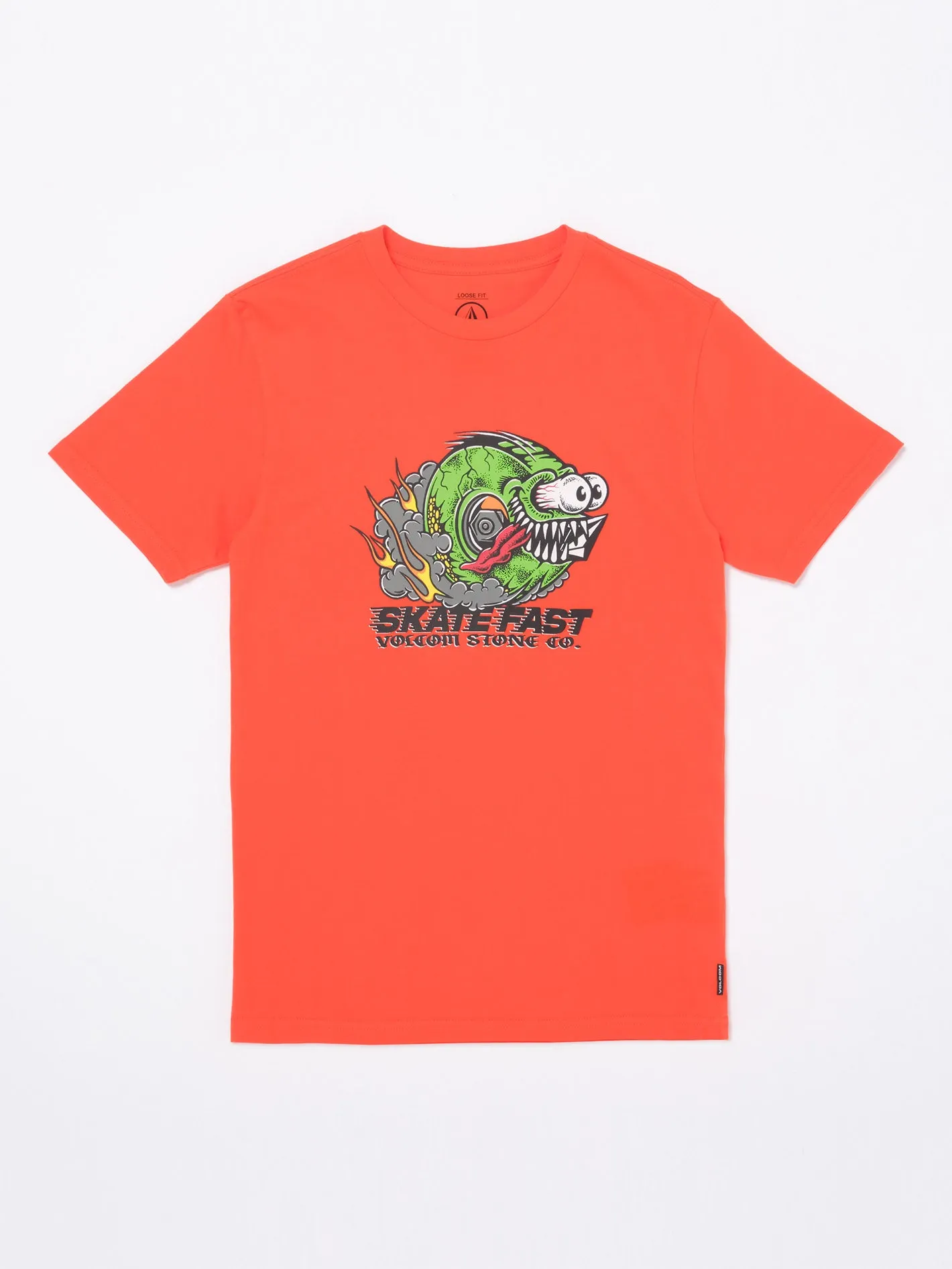 Skate Fast T-Shirt - Bright Red - (KIDS)