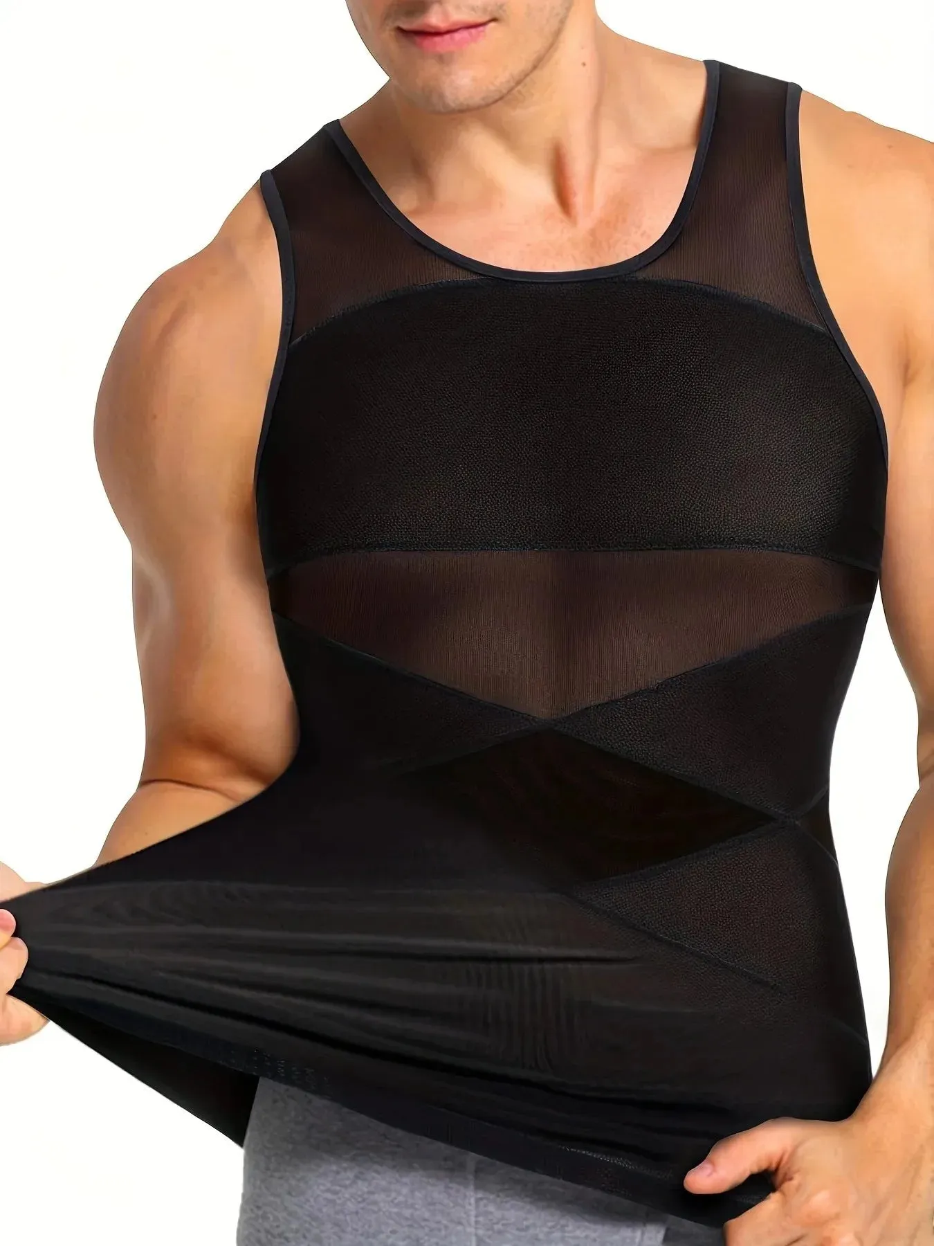 Sleek Fit Breathable Crew Neck