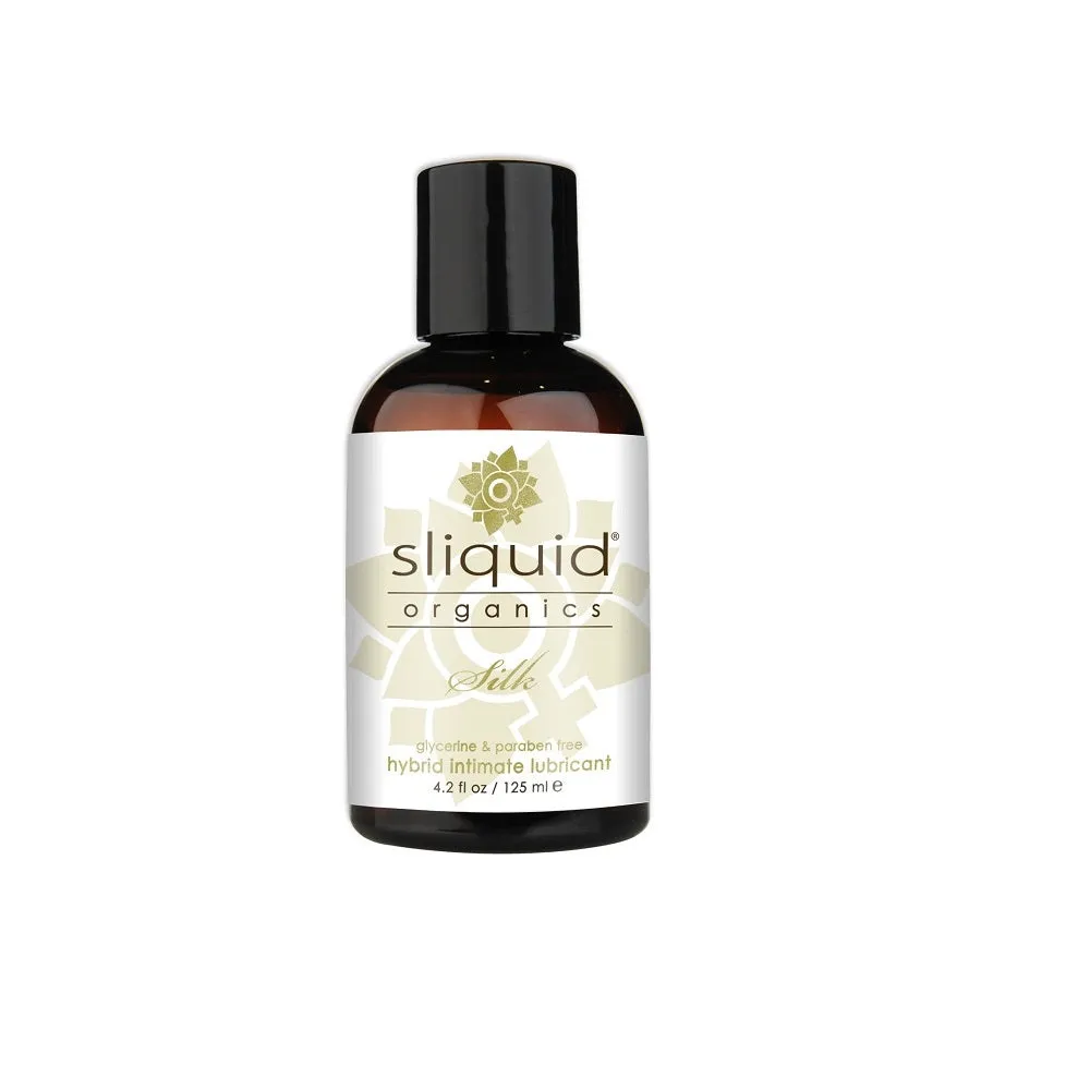 Sliquid Organics Silk Hybrid Lubricant 59ml - Long-lasting & Gentle Formula