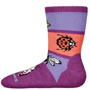 Smartwool Garden Bugs Full Cushion Crew Socks - Meadow Mauve