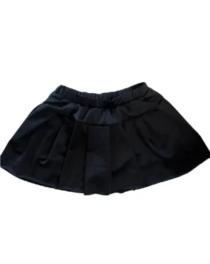 Solid Yoga Skort- Black..