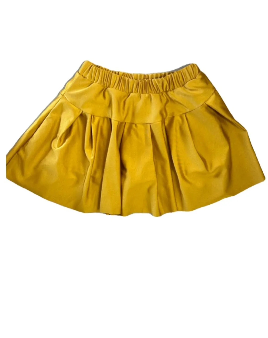 Solid Yoga Skort- Mustard..