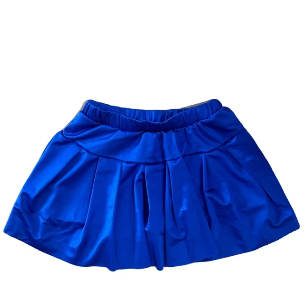 Solid Yoga Skort- Royal Blue