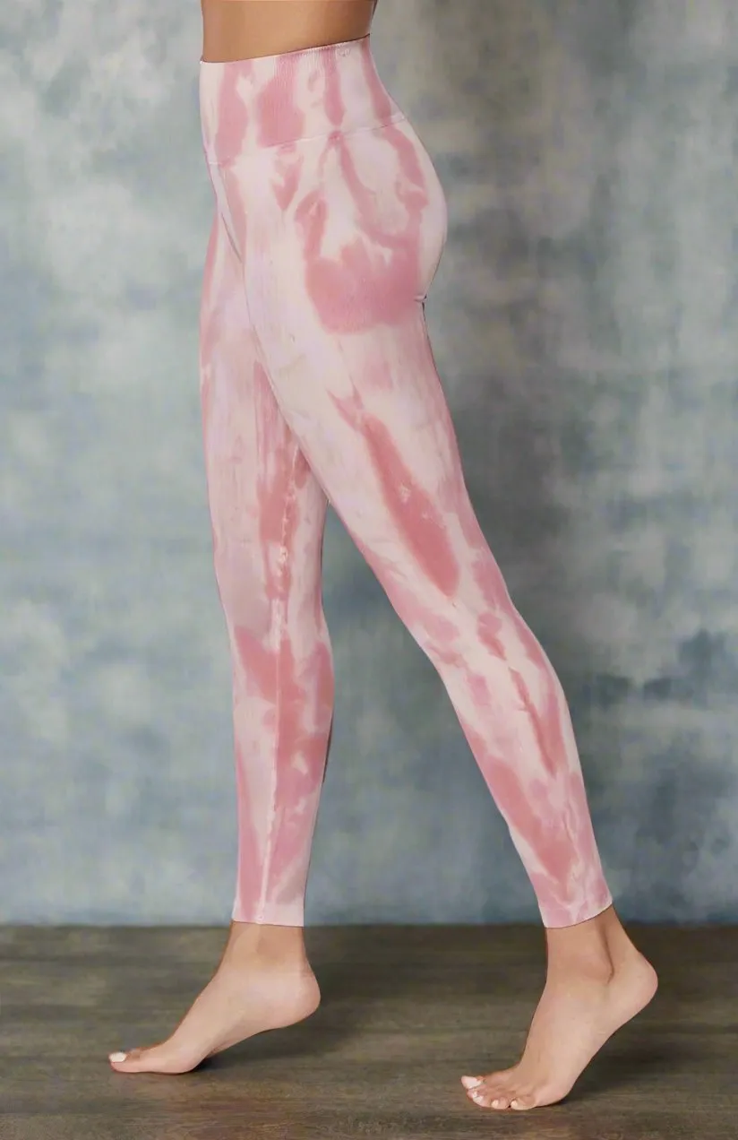 Spiritual Gangster Love Sculpt Winter Rose Tie Dye Leggings