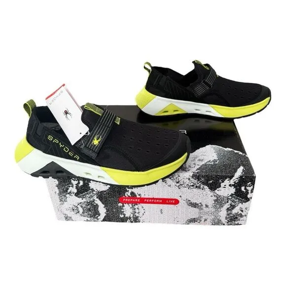 Spyder Rafter Water Shoes SP10295 Black Yellow Men’s Size 10 NIB