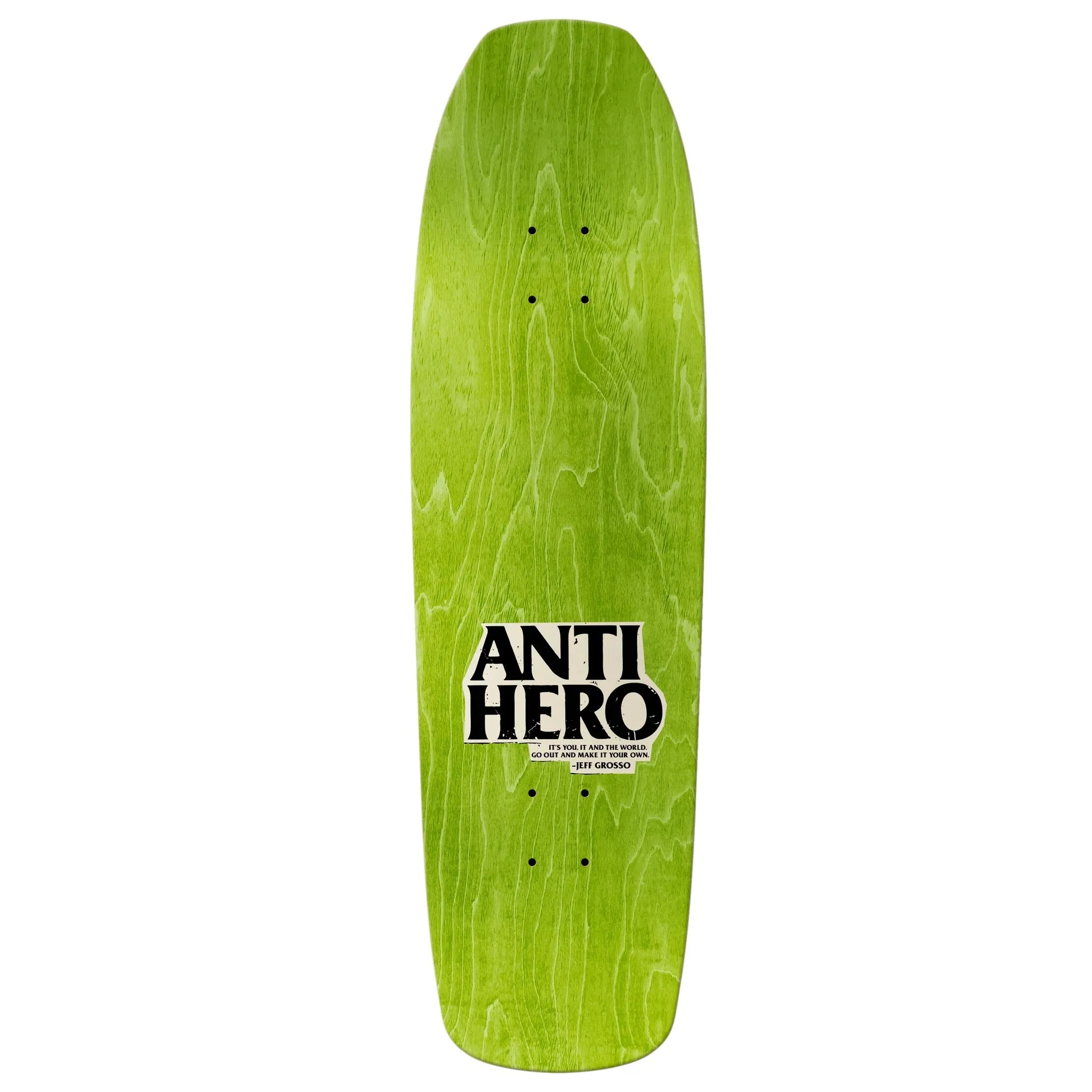 SSD Exclusive Grosso Hand Plant Deck (Black) (Wheel Wells) 9.25"