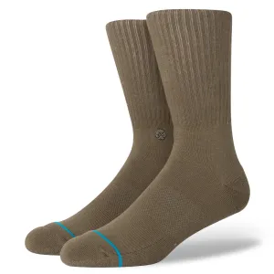STANCE ICON GREEN SOCKS SINGLE PACK (US 9-13)