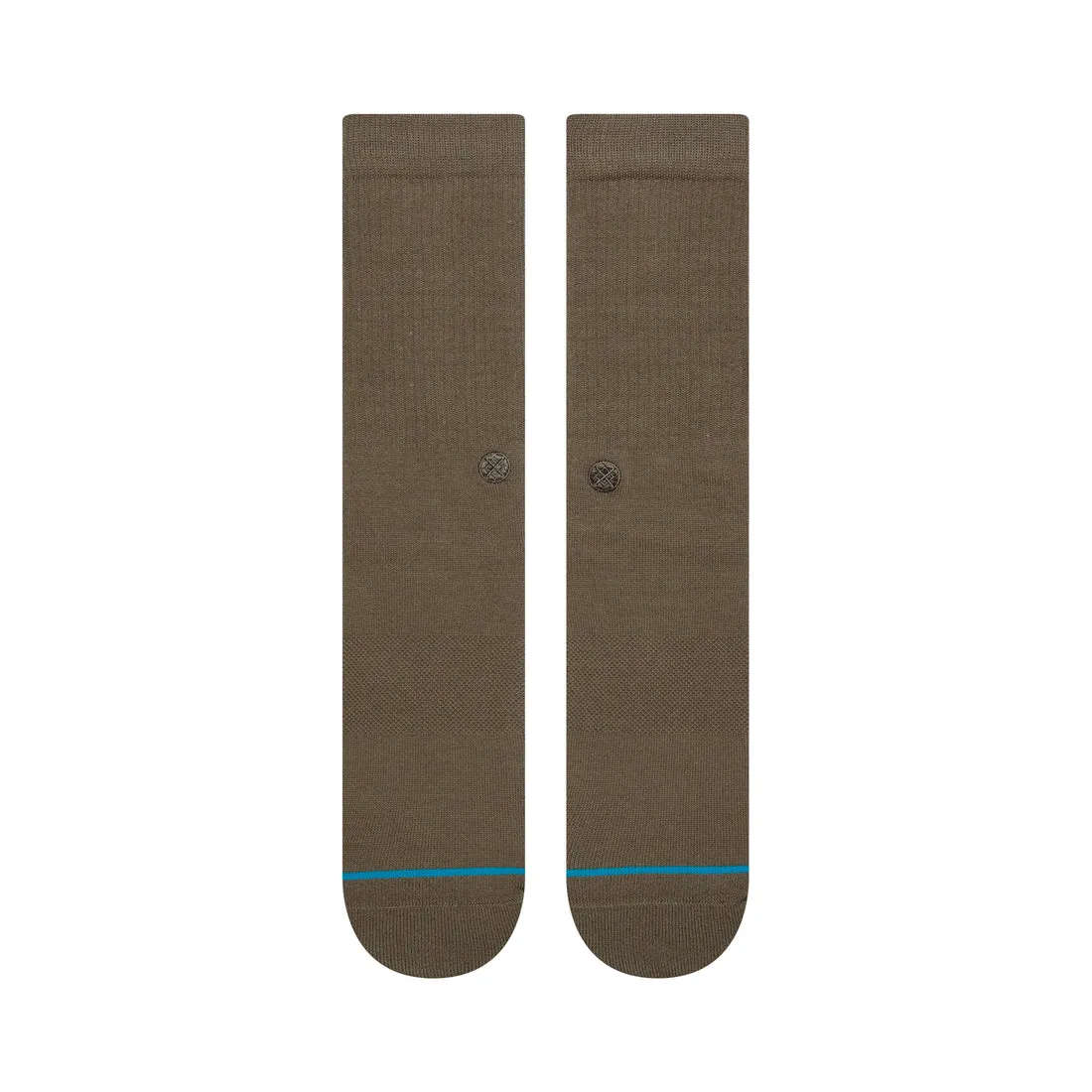 STANCE ICON GREEN SOCKS SINGLE PACK (US 9-13)