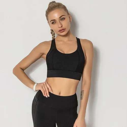 Stretch Breathable Yoga Sportswear Bra For Women