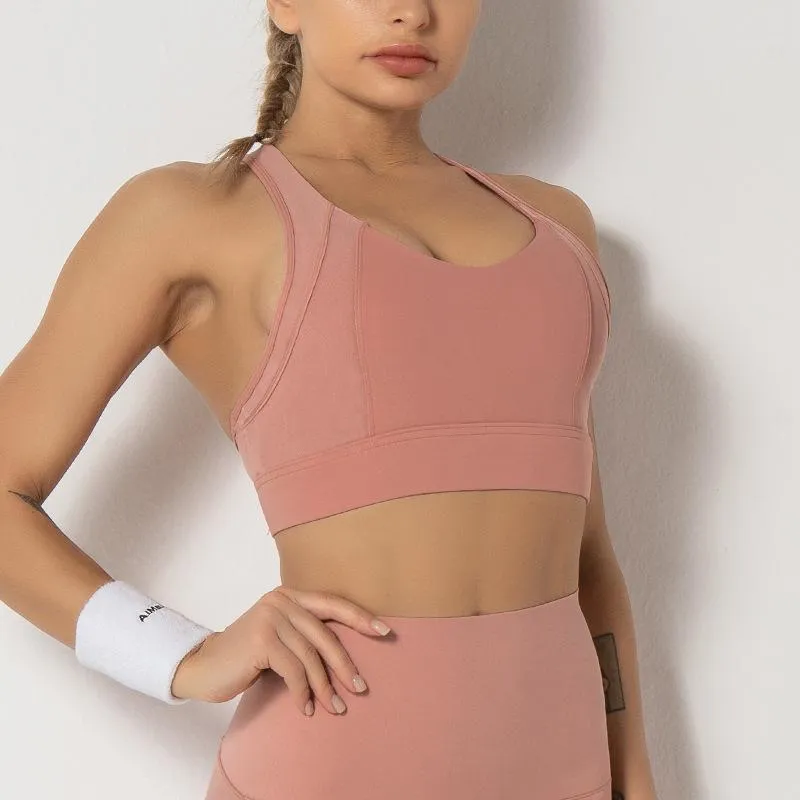 Stretch Breathable Yoga Sportswear Bra For Women