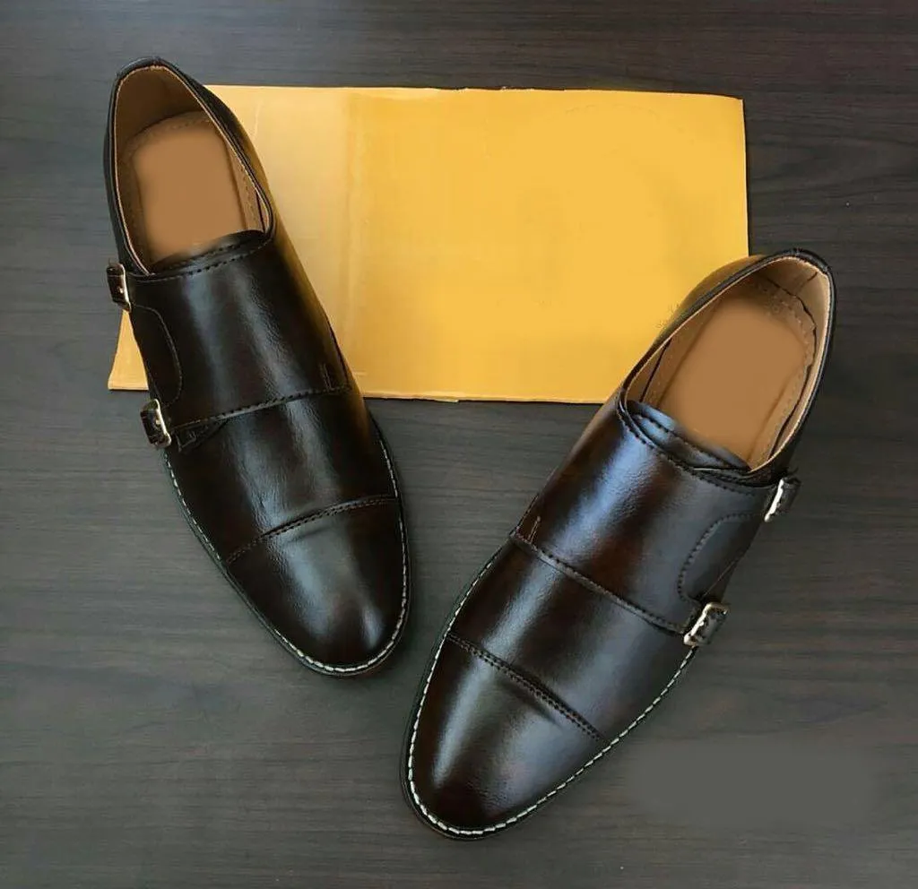 Stylish Monk Strap Slipons For Men-JonasParamount